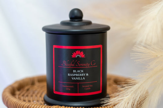 Black Raspberry & Vanilla Candle